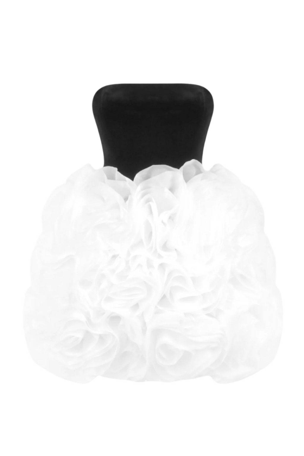 Flowering Girl Women Archki Ruched Flower Strapless Mini Dress