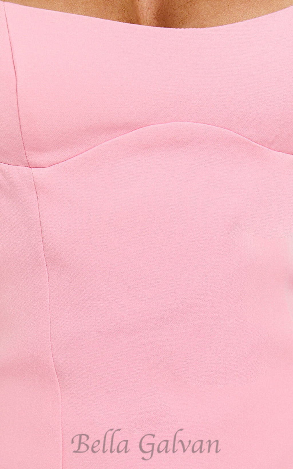Flowering Girl Women corset panel mini dress in pink