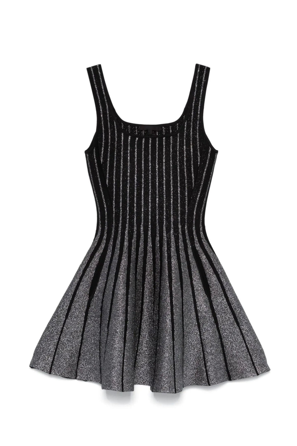 Flowering Girl Women Arlene Square Neck Stripe Mini Dress
