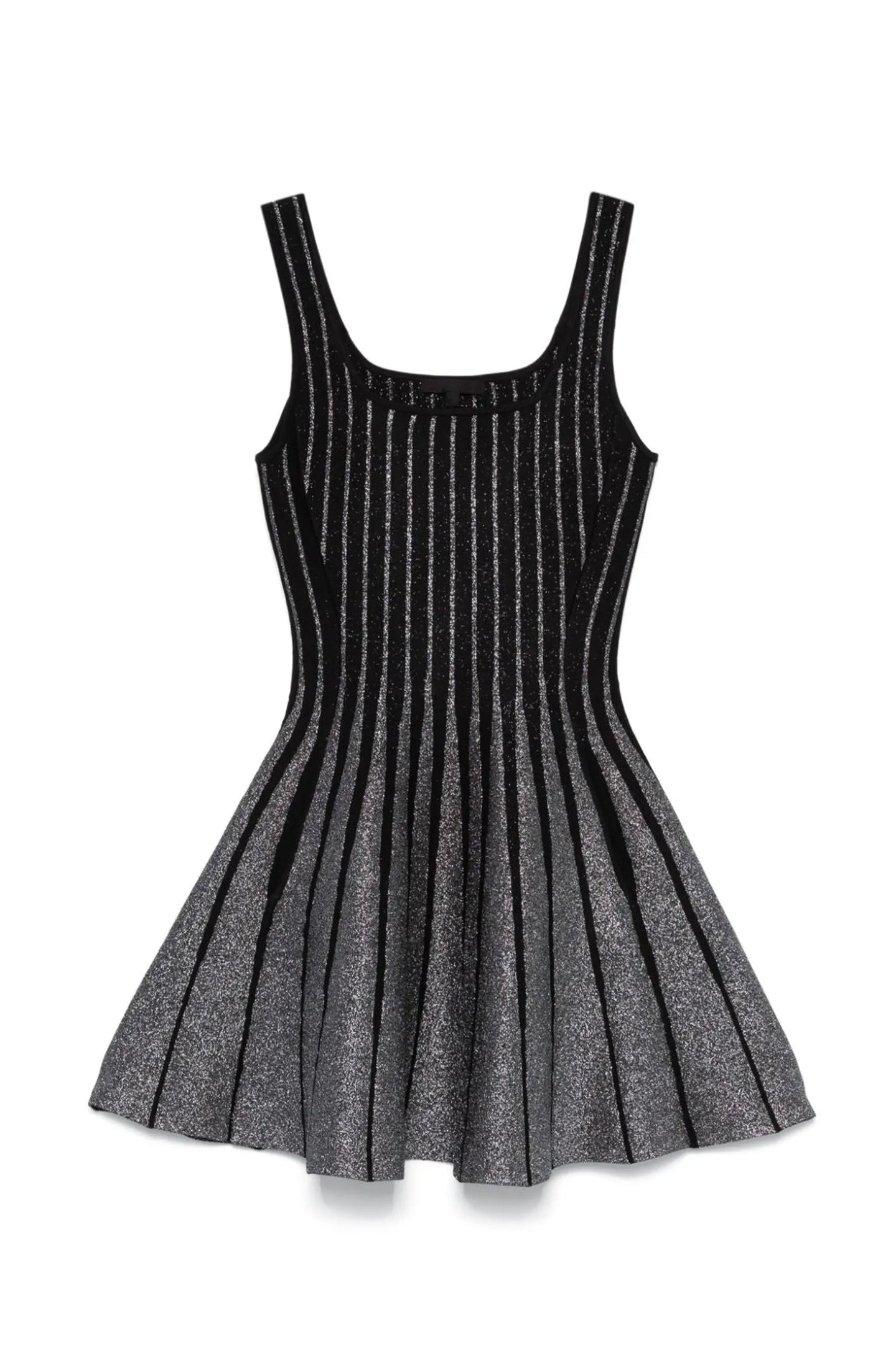 Flowering Girl Women Arlene Square Neck Stripe Mini Dress