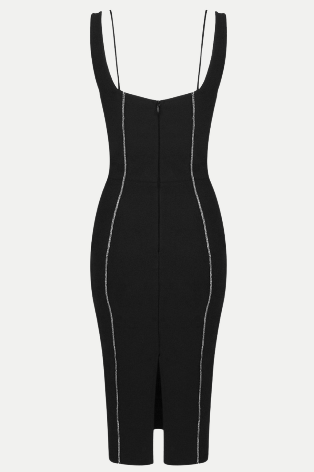 Flowering Girl Women Artemis Sparkly Cutout Midi Bandage Dress