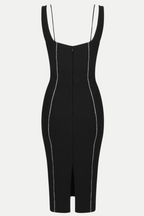 Flowering Girl Women Artemis Sparkly Cutout Midi Bandage Dress