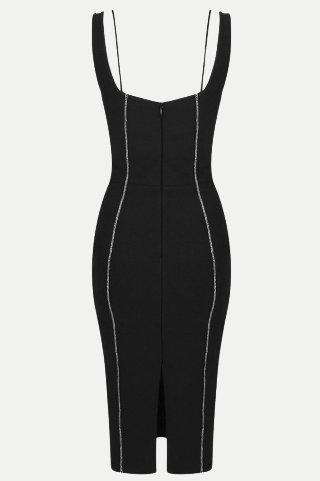 Flowering Girl Women Artemis Sparkly Cutout Midi Bandage Dress
