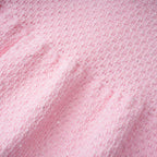 Shirley Sequined Knit Cardigan & Skirt Set - Pink