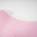Shirley Sequined Knit Cardigan & Skirt Set - Pink