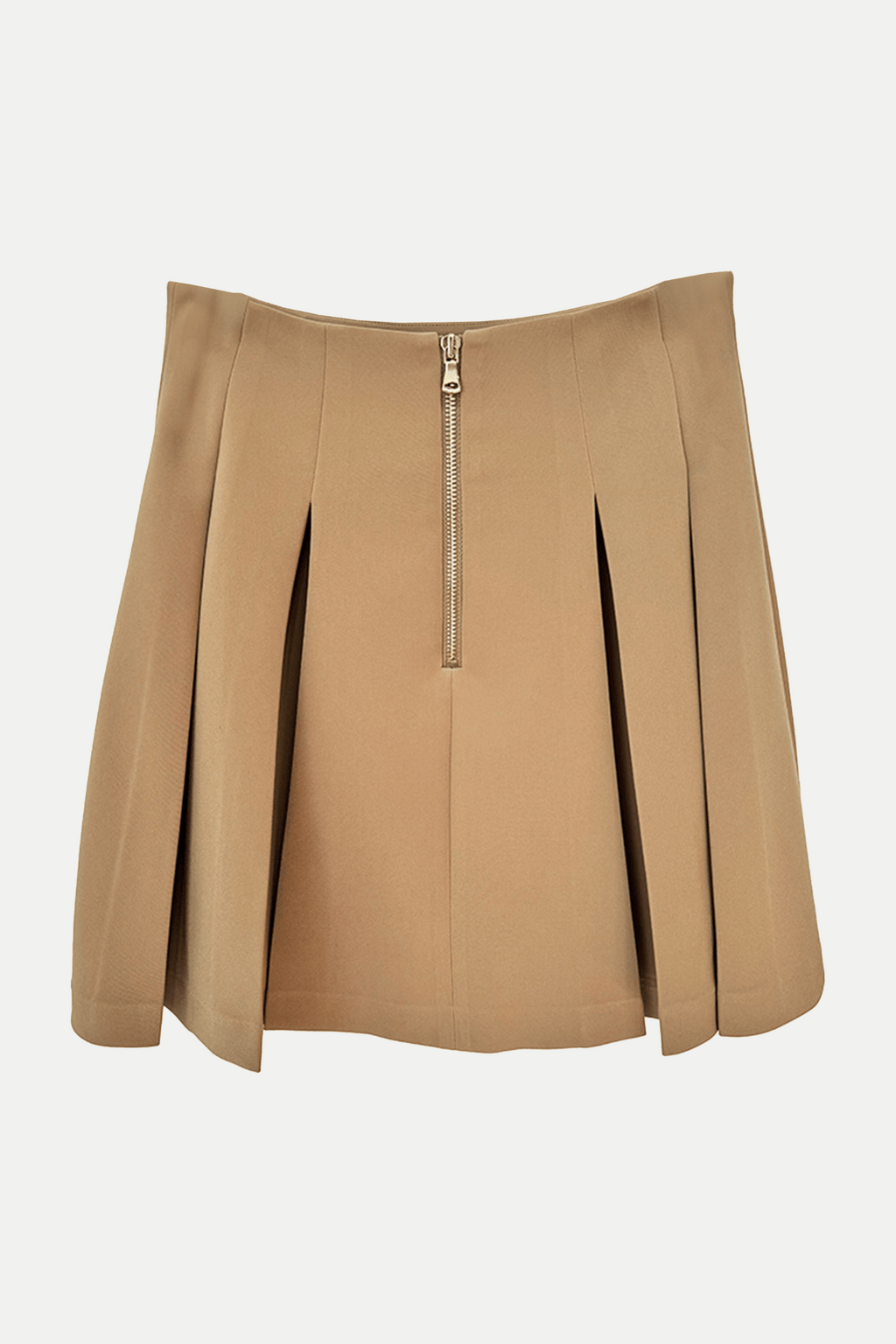 Flowering Girl Women Flared Pleated Grain De Poudre Skirt