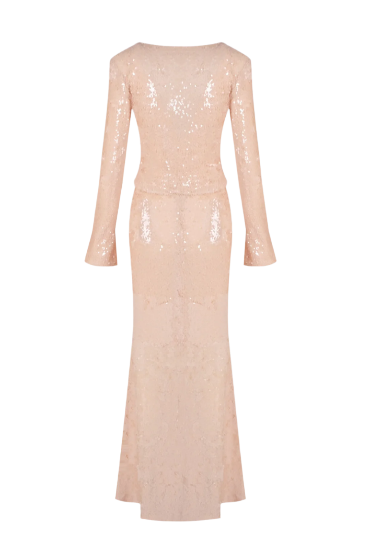 Flowering Girl Women Aubelin Sequin Two Piece Set - Nude