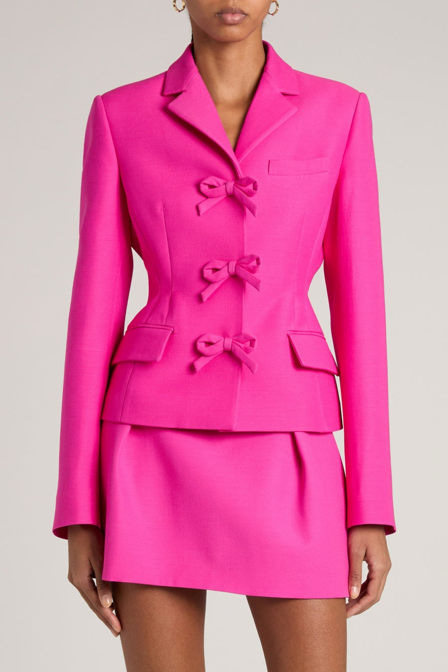 Flowering Girl Women Aurelia Bow-Detail Blazer