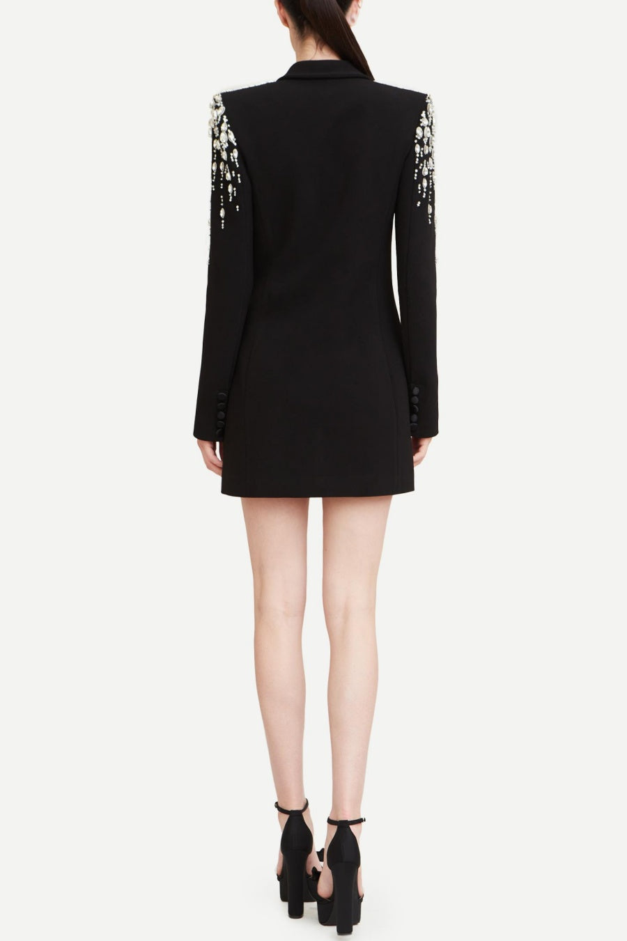 Flowering Girl Women Aurora Crystal Embellished Blazer Dress