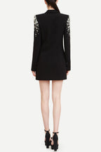 Flowering Girl Women Aurora Crystal Embellished Blazer Dress