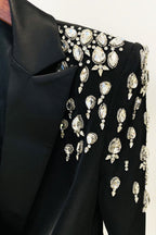 Flowering Girl Women Aurora Crystal Embellished Blazer Dress