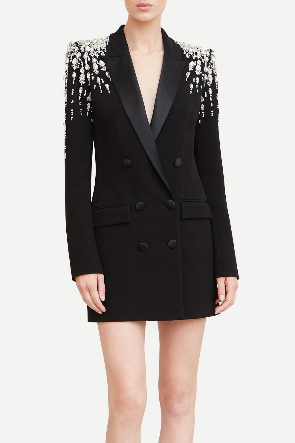 Flowering Girl Women Aurora Crystal Embellished Blazer Dress