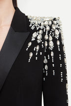 Flowering Girl Women Aurora Crystal Embellished Blazer Dress