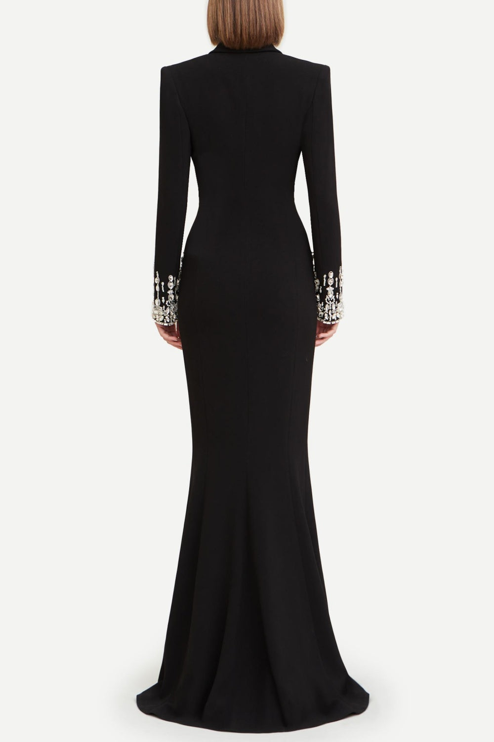 Flowering Girl Women Aurora Crystal Embellished Blazer Maxi Dress