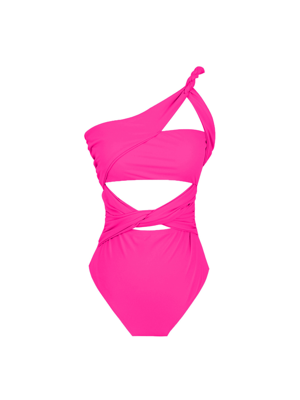 Flowering Girl Women Austin Cutout Twisted One Piece Swimsuit