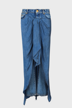 Flowering Girl Women Austyn Jeans With Draped Skirt
