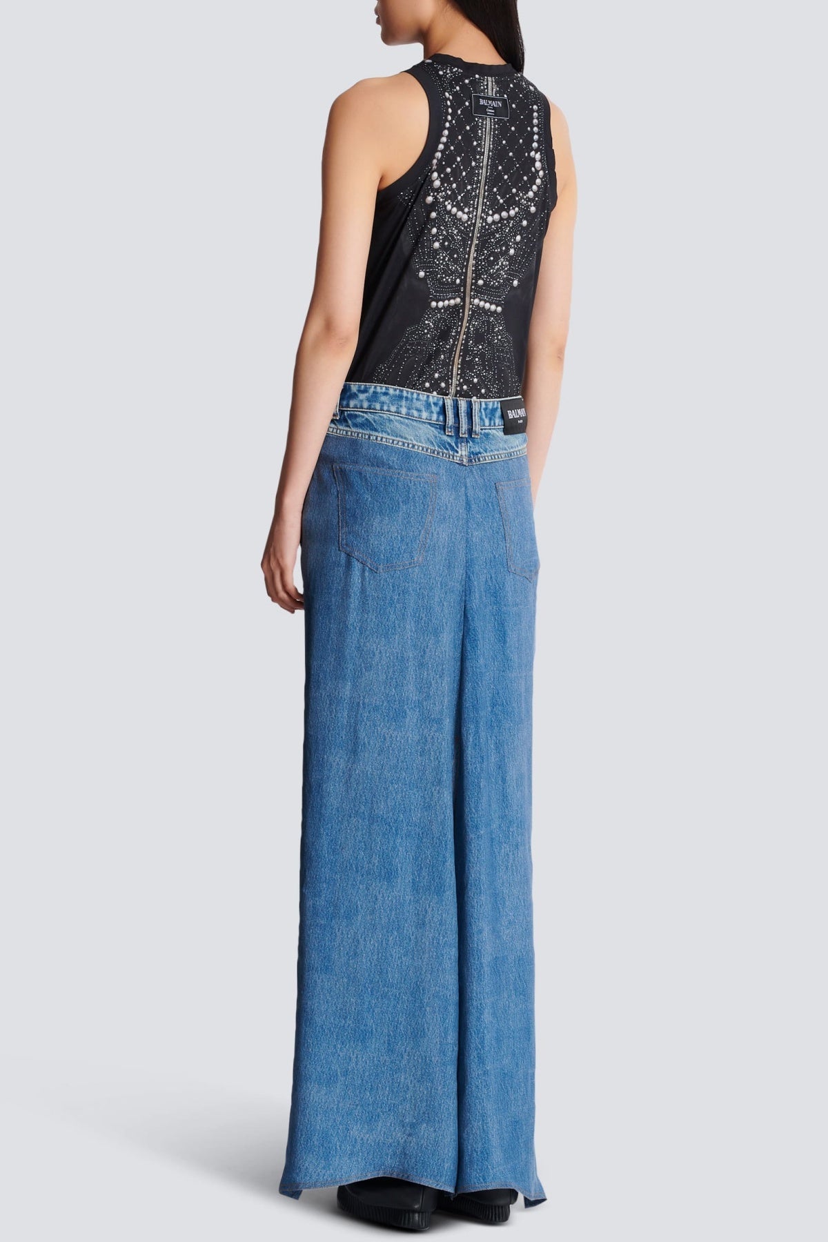 Flowering Girl Women Austyn Jeans With Draped Skirt