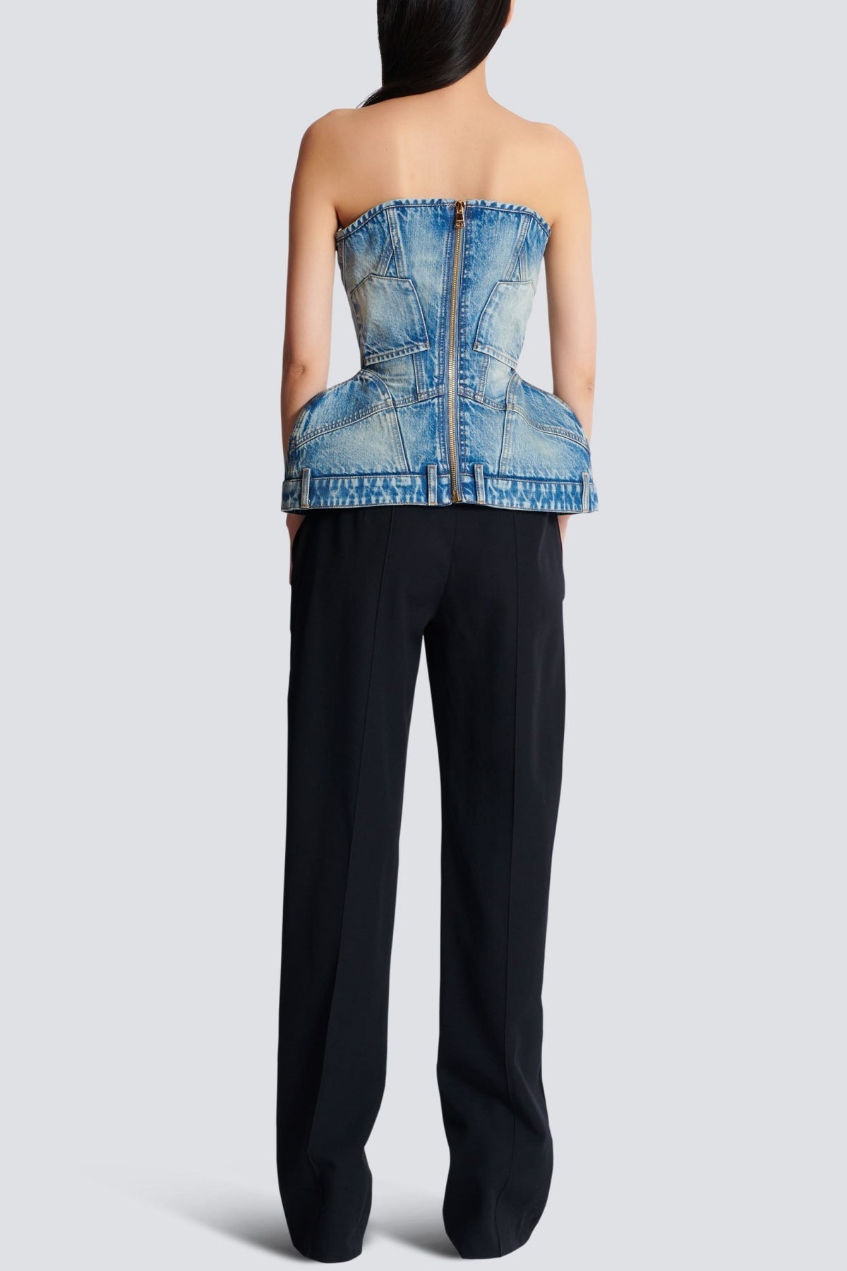 Flowering Girl Women Austyn Structured Denim Bustier