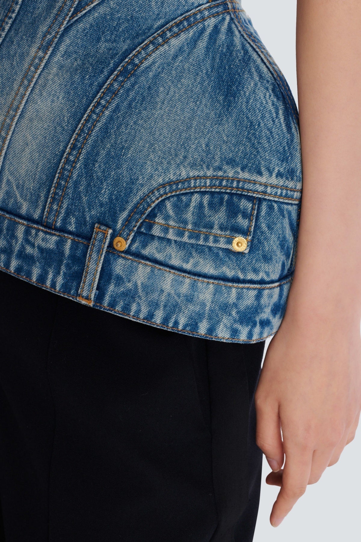 Flowering Girl Women Austyn Structured Denim Bustier