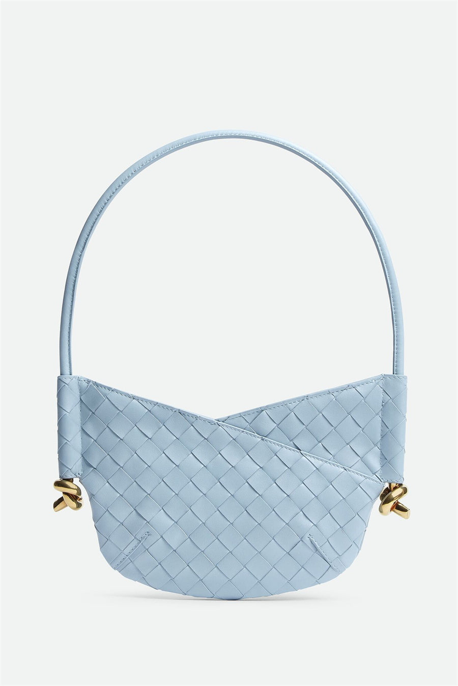 Flowering Girl Women Azalea Weave Mini Shoulder Bag - Blue