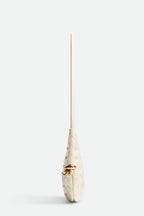 Flowering Girl Women Azalea Weave Mini Shoulder Bag - White