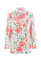 Flowering Girl Women Azaria Floral Printed Blazer Set
