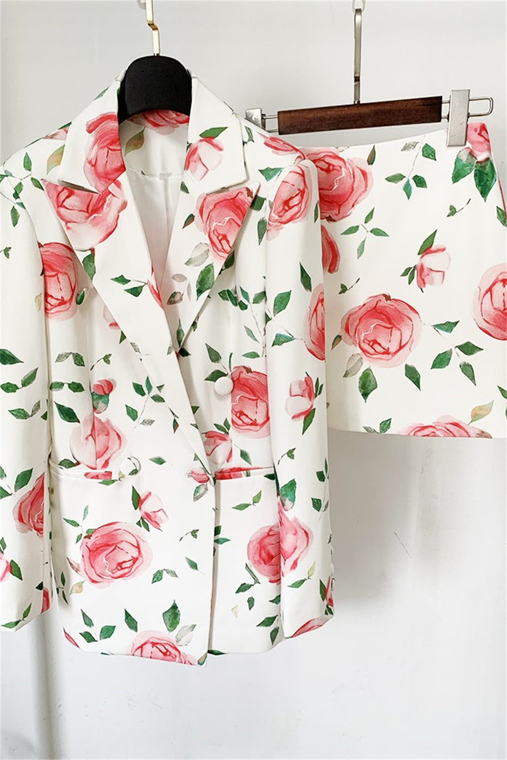 Flowering Girl Women Azaria Floral Printed Blazer Set