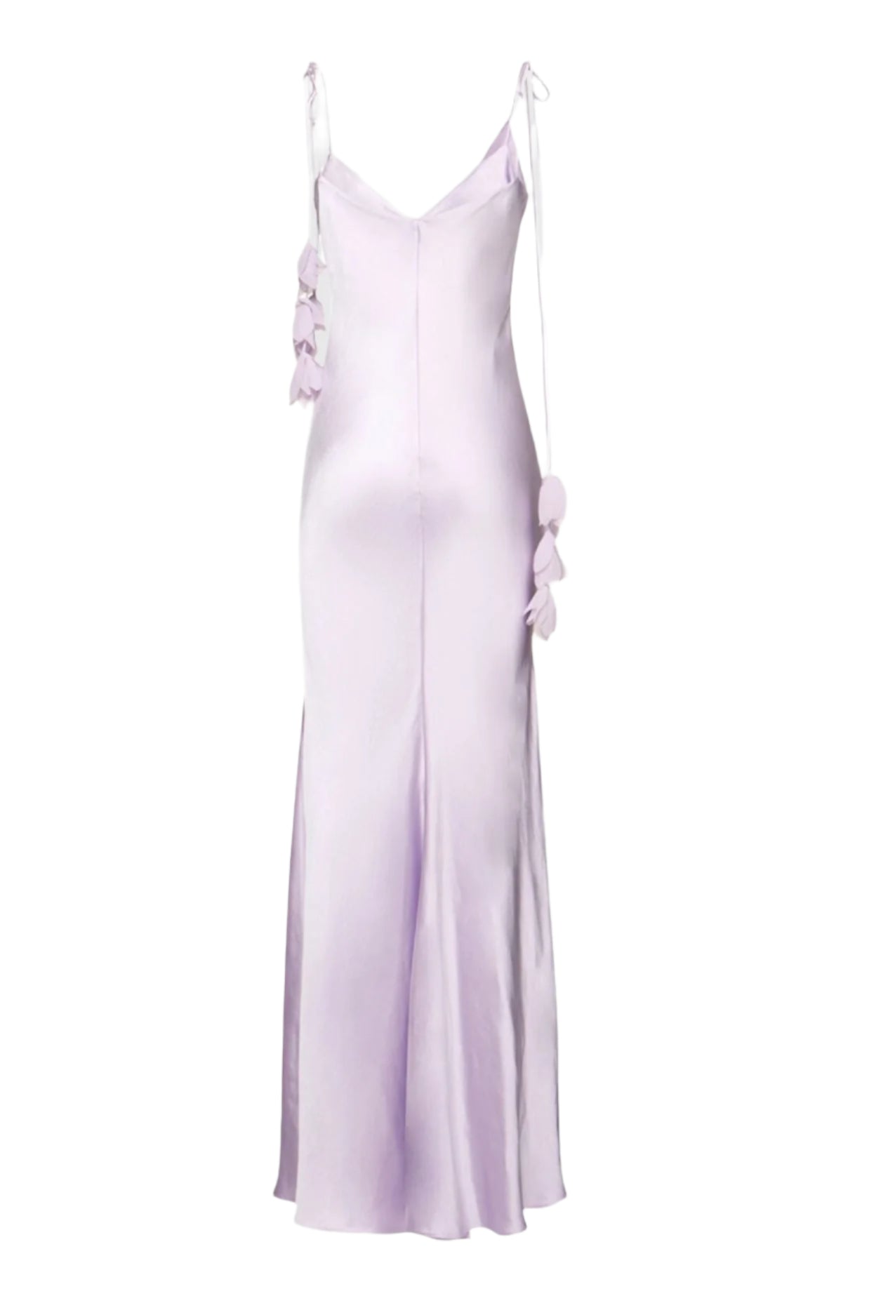 Flowering Girl Women Bahari Floral Ribbon Satin Maxi Dress