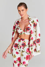 Flowering Girl Women Bailey Floral Blazer Three Piece Set