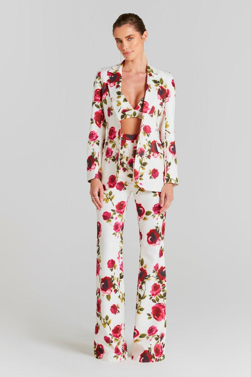 Flowering Girl Women Bailey Floral Blazer Three Piece Set
