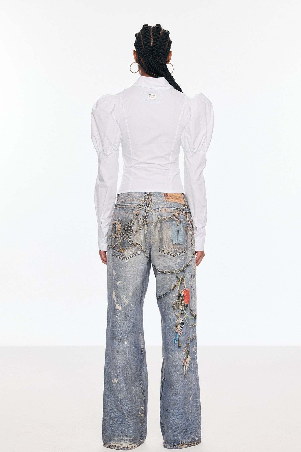 Prima Print Barrel Jeans