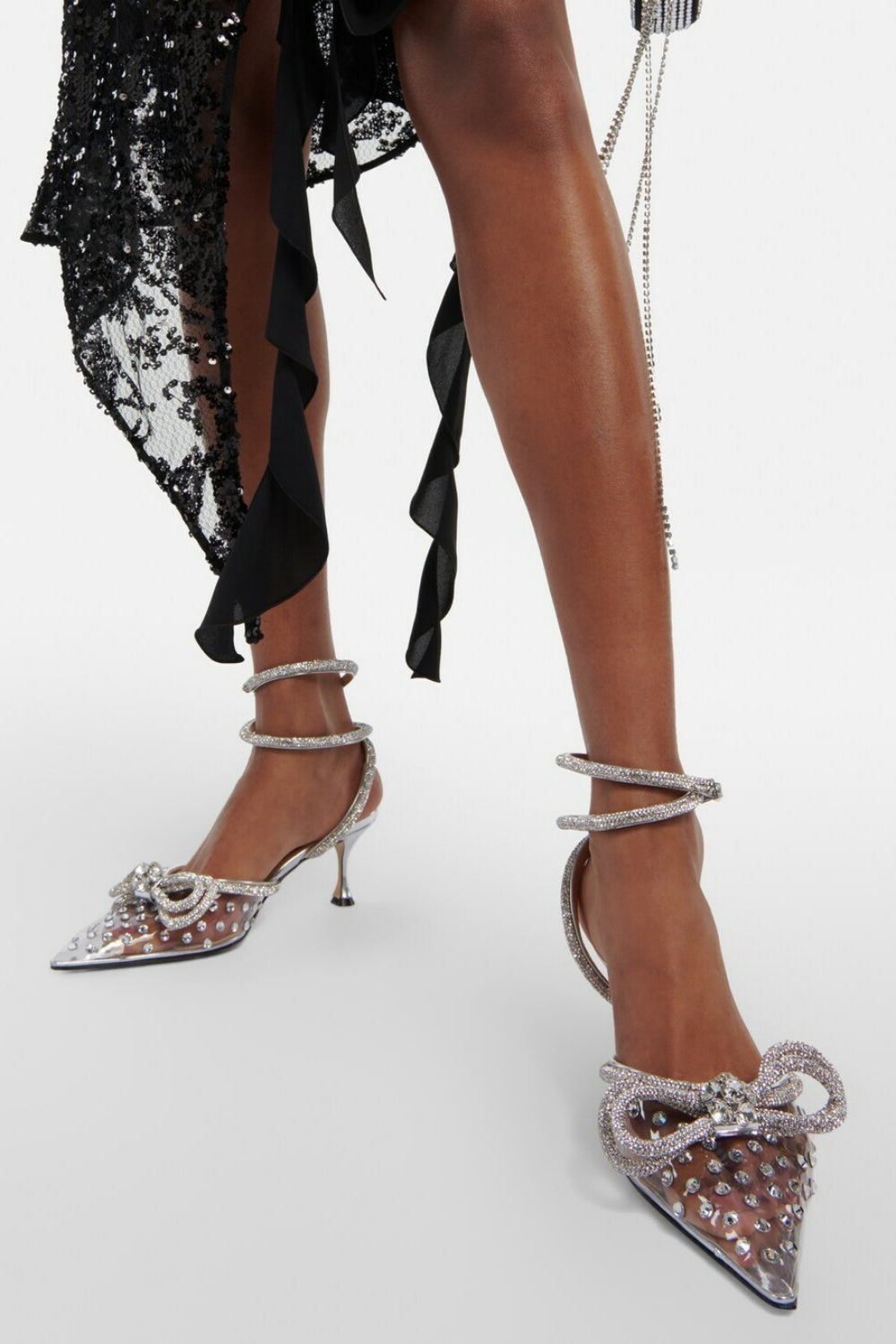 Flowering Girl Women Bernice Bow Embellished Pumps