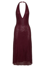 Diamond Halter Neck Midi Dress