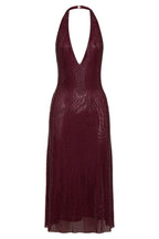 Diamond Halter Neck Midi Dress