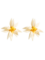 Bexiron Rhinestone Flower Earrings
