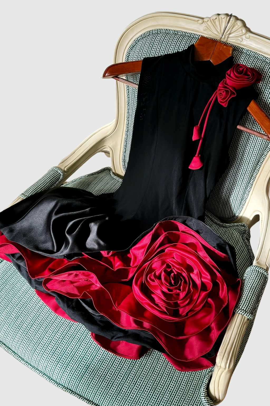 Flowering Girl Women Cristiano Flower Appliqué Mini Dress
