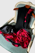 Flowering Girl Women Cristiano Flower Appliqué Mini Dress