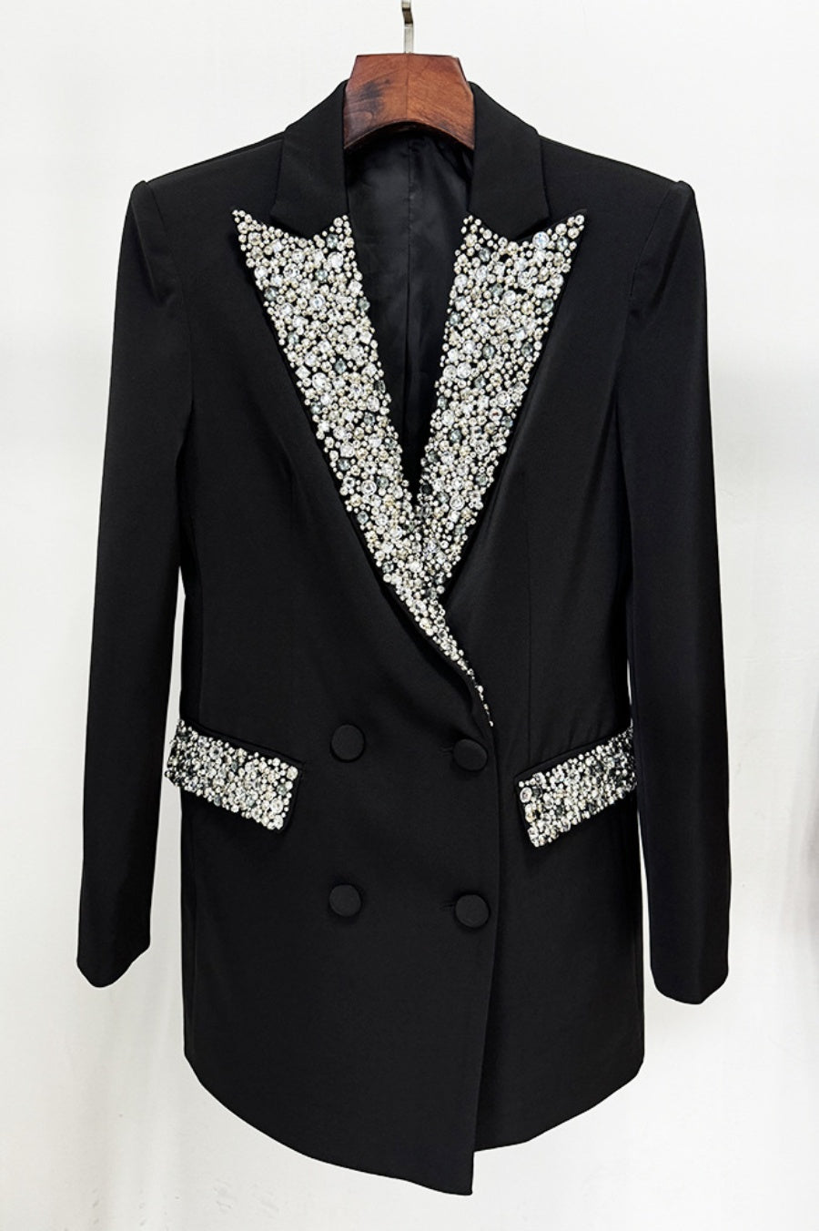 Flowering Girl Women Brooklyn Diamante Embellished Blazer Dress