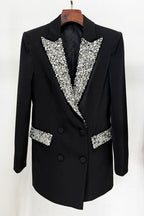 Flowering Girl Women Brooklyn Diamante Embellished Blazer Dress