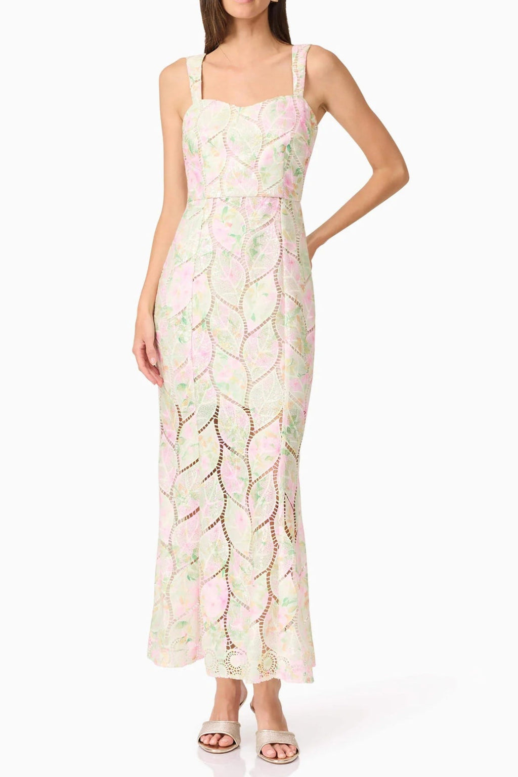 Flowering Girl Women Karen Floral Maxi Dress In Multicolor