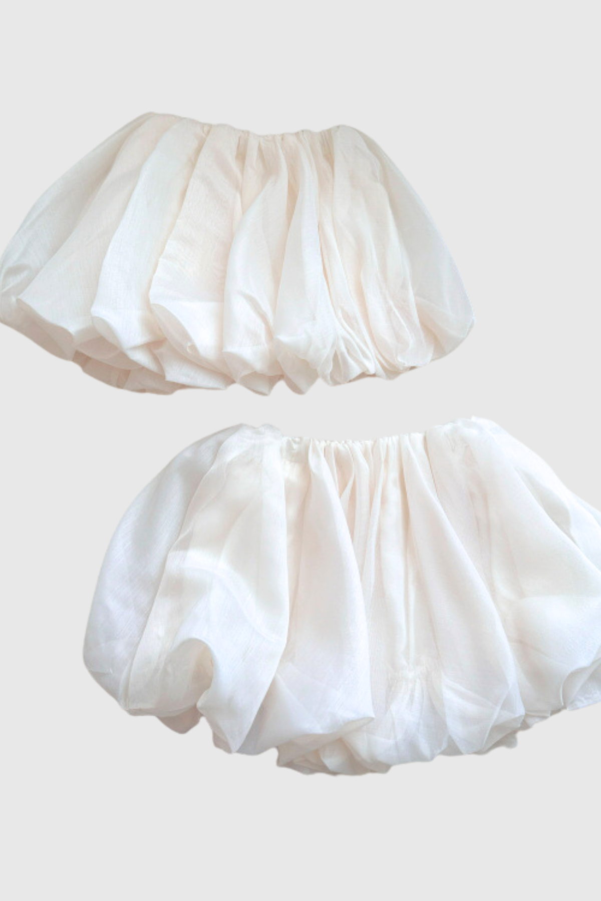 Flowering Girl Women Bubble Mini Skirt
