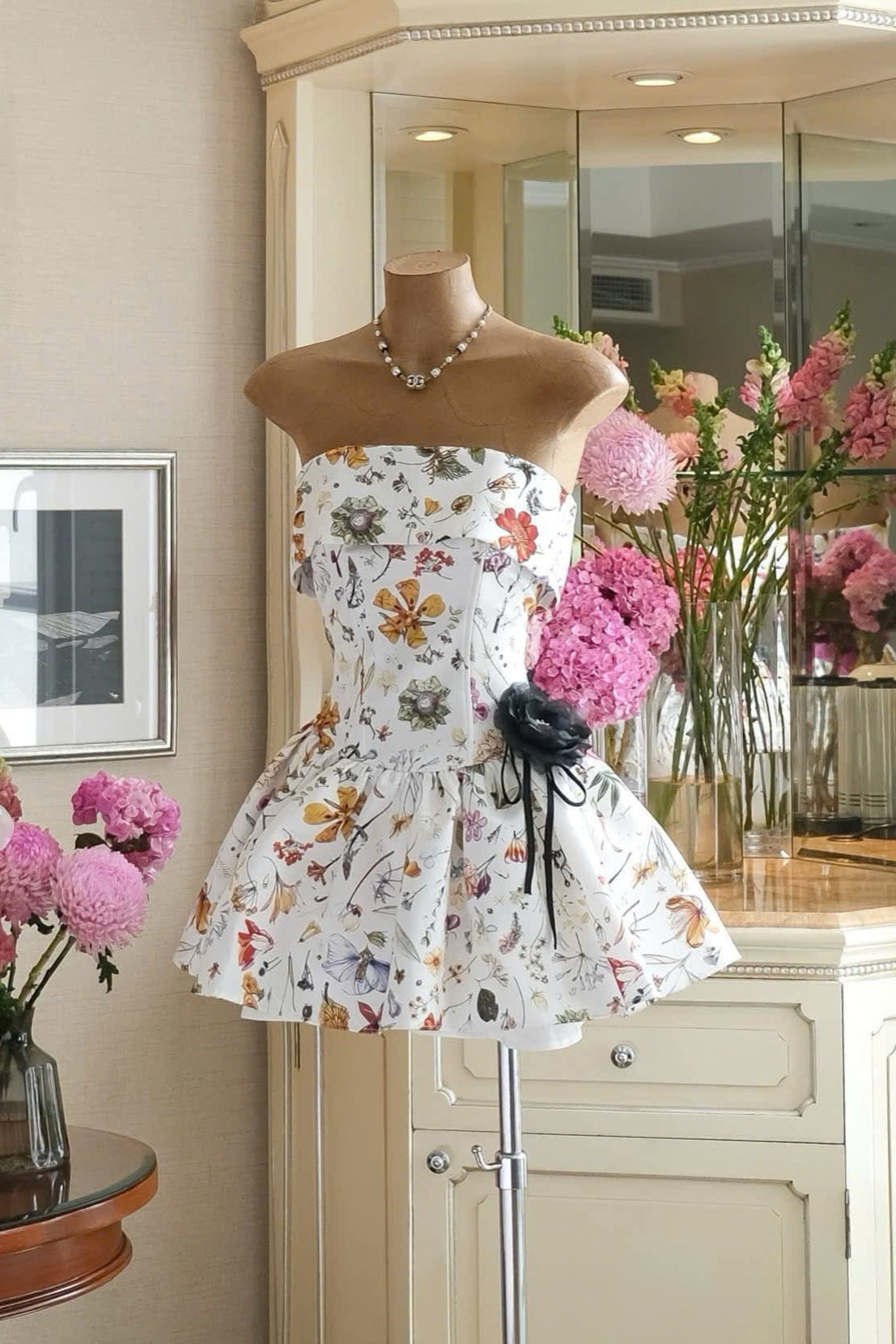 Flowering Girl Women Lumi Strapless Mini Dress