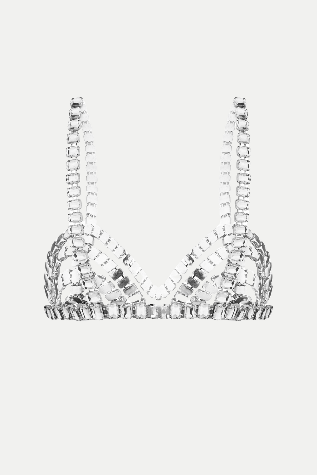 Flowering Girl Women Cael Crystal Bra - Silver
