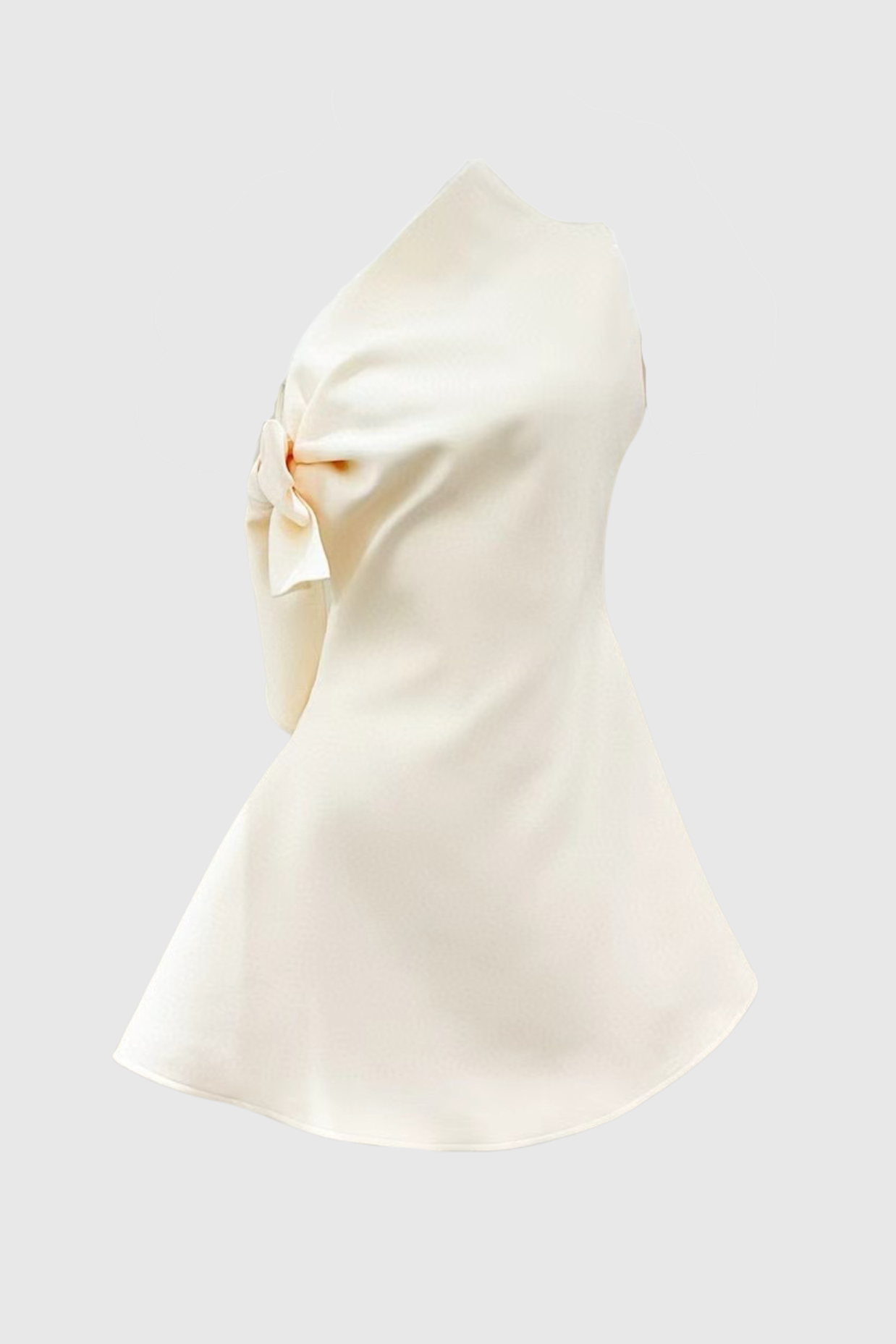 Flowering Girl Women Calwa Asymmetric One Shoulder Flare Mini Dress