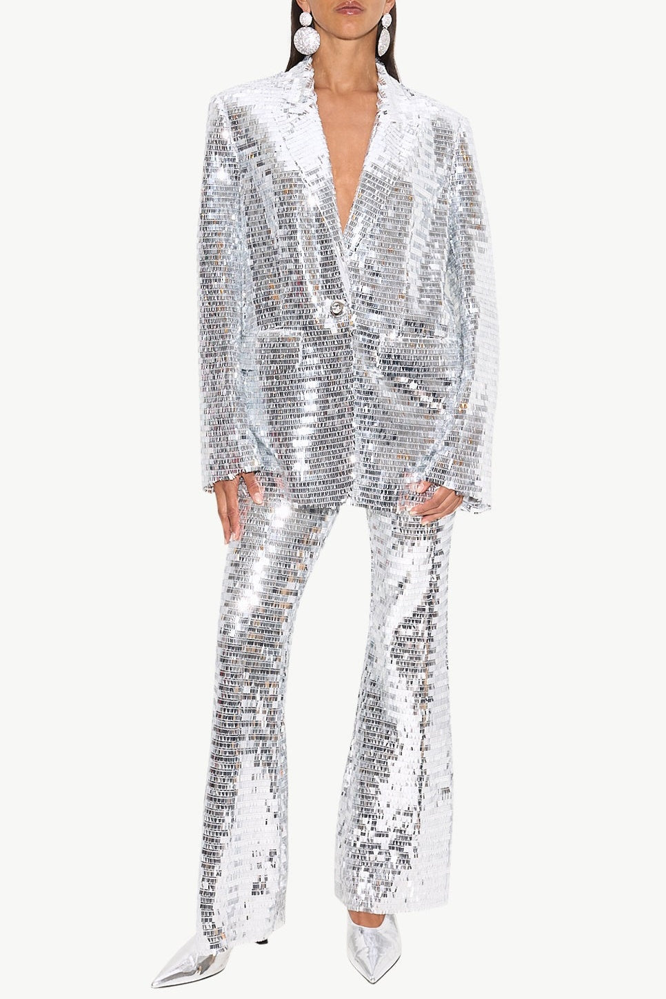 Flowering Girl Women Cortel Sequin Blazer Two Piece Set