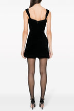 Flowering Girl Women Chelsea Sweetheart-Neck Asymmetric Mini Dress