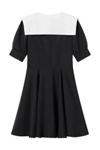 Flowering Girl Women Chloe Doll Collar Puff Sleeve Mini Dress