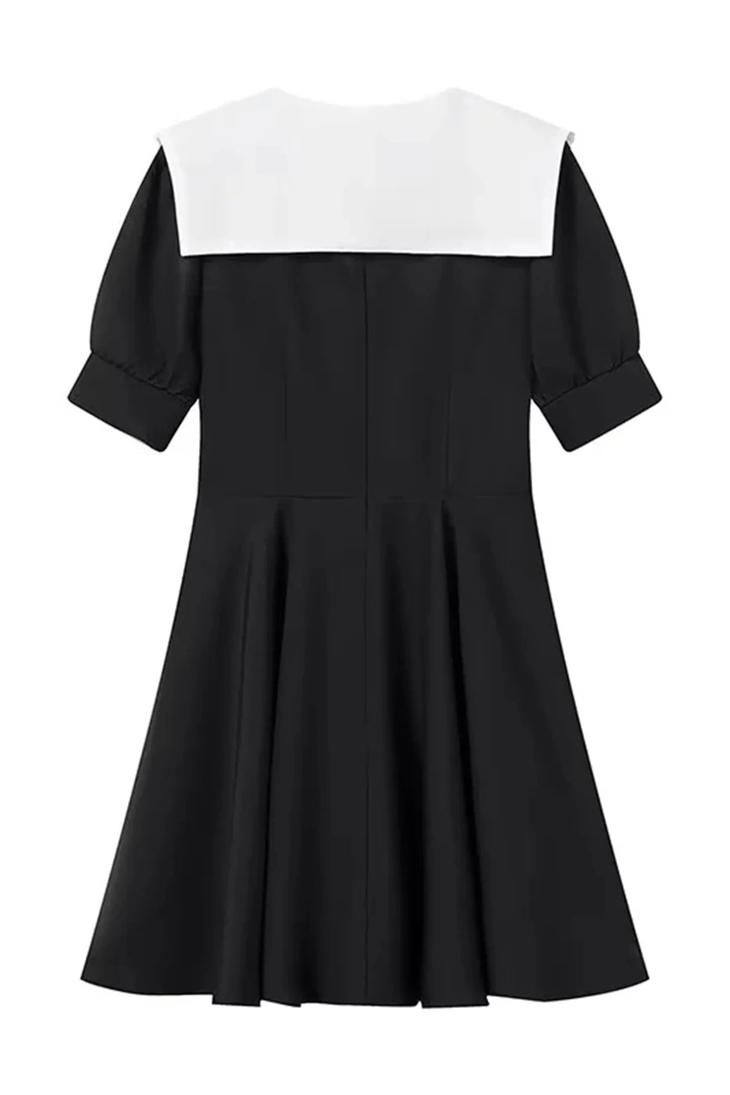 Flowering Girl Women Chloe Doll Collar Puff Sleeve Mini Dress