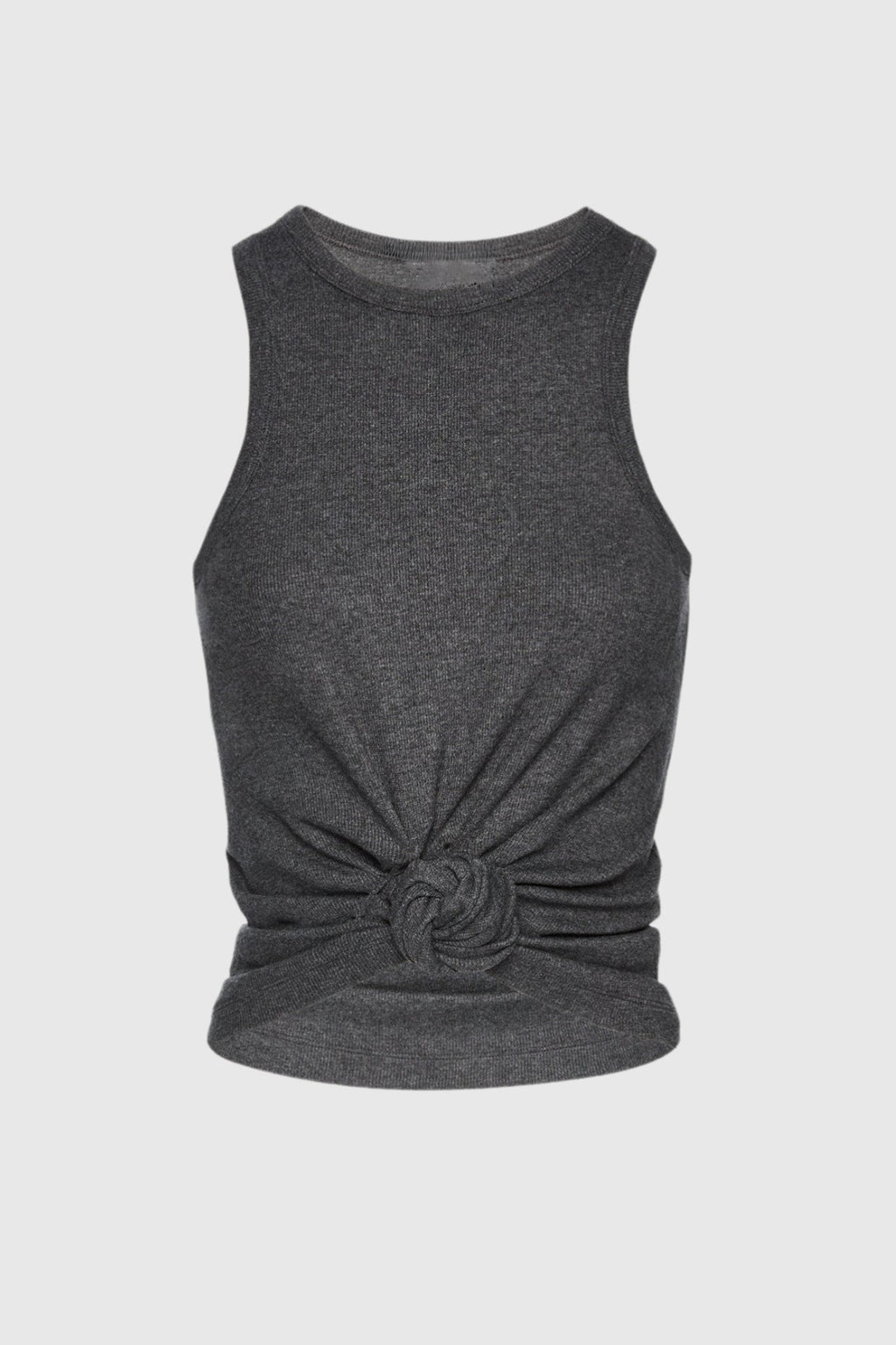 Flowering Girl Women Claudas Knot Tank Top - Grey