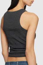 Flowering Girl Women Claudas Knot Tank Top - Grey